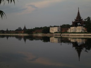 City Wall and Moat of Mandalay, Myanmar