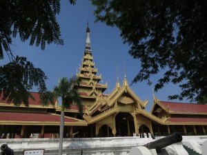 Mandalay Palace inside the Fort, Myanmar