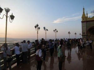 Viewing Platform on Mandalay Hill, Myanamar