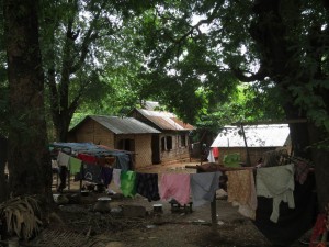 Local bamboo Village by Amarapura, Myanmar