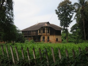 British Colonial House in Katha, Myanmar