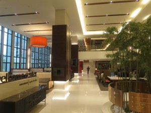 Welcome Area of Bumrungrad Inernational Hospital in Bangkok, Thailand