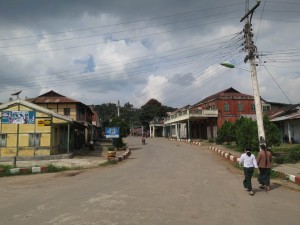 Vaguely Colonial Houses in Kalaw, Myanmar