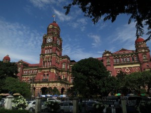 British Supreme Court of Burma in Yangon, Myanmar