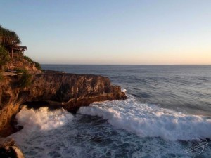 The Surf and Southern Cliffs of Nusa Ceningan in Indonesia