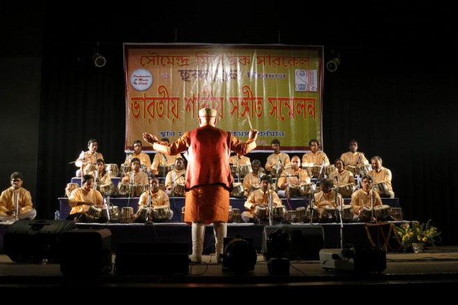  First Tablaphilia Concert of a two-day series in Burdwan, India