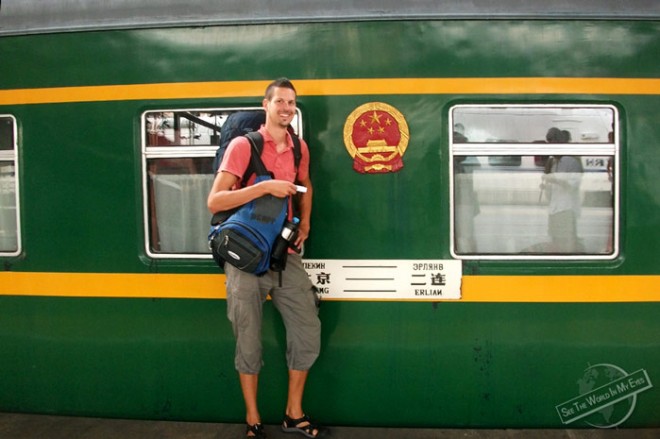 Dennis Kopp Backpacking from Asia to Europe via the Trans-Mongolian Railway