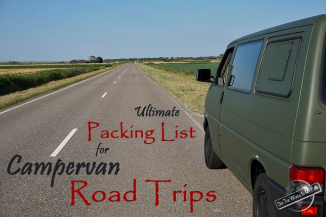 SeeTheWorldInMyEyes - Ultimate Packing List for Campervan Road Trips